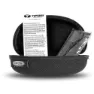 Tifosi Sledge Clarion Fototec Sonnenbrille unisex, Matte black, Clarion Red/CAT3