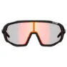 Tifosi Sledge Clarion Fototec Sonnenbrille unisex, Matte black, Clarion Red/CAT3