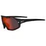 Tifosi Sledge Clarion Fototec Sonnenbrille unisex, Matte black, Clarion Red/CAT3