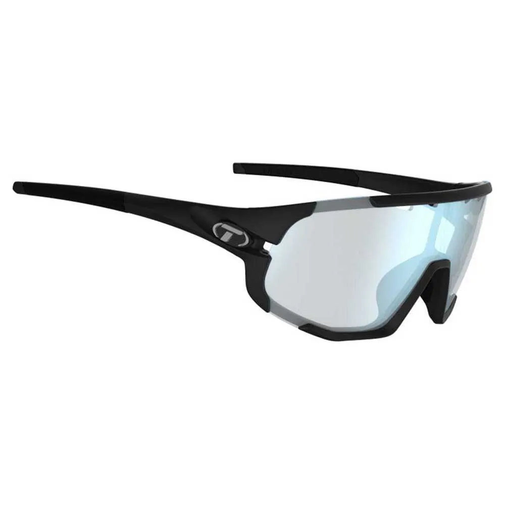 Tifosi Sledge Fototec Sonnenbrille, Matte black, Clarion Blue Fototec/CAT3