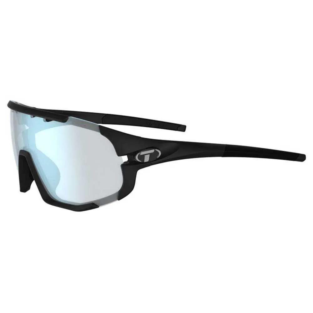 Tifosi Sledge Fototec Sonnenbrille, Matte black, Clarion Blue Fototec/CAT3