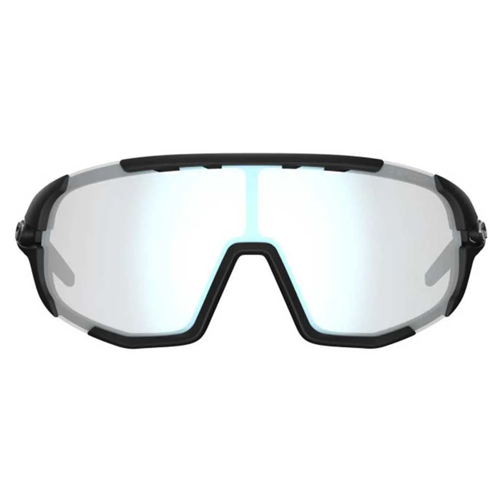 Tifosi Sledge Fototec Sonnenbrille, Matte black, Clarion Blue Fototec/CAT3