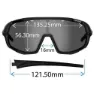 Tifosi Sledge Interchangeable Sonnenbrille