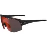 Tifosi Sledge Lite Clarion Fototec Sonnenbrille unisex, Matte black, Clarion Red/CAT3
