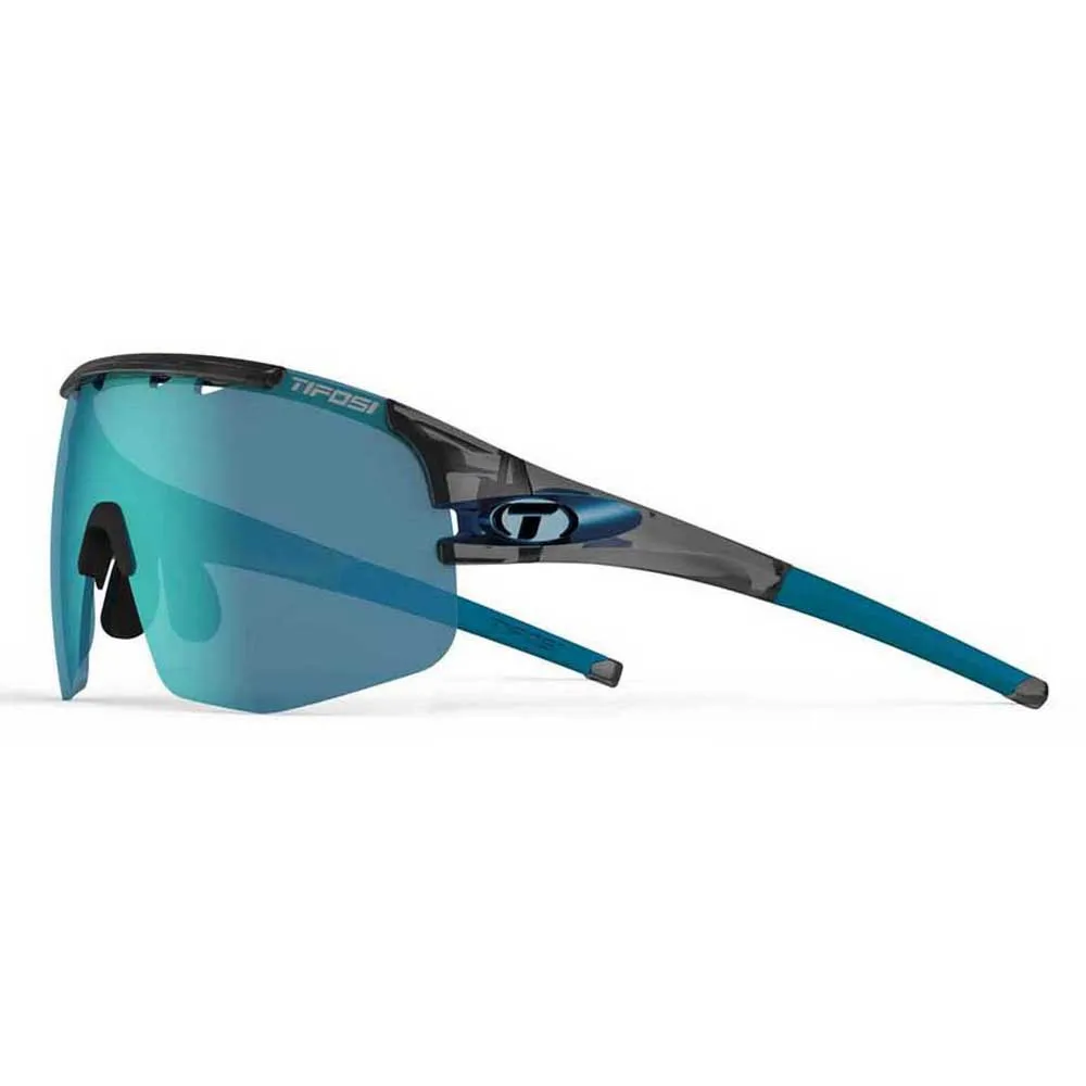 Tifosi Sledge Lite Clarion Interchangeable Sonnenbrille, Crystal smoke, Clarion Blue/CAT3 + AC Red/CAT2 + Clear/CAT0 Tifosi Sledge Lite Clarion Interchangeable Sonnenbrille, Crystal smoke, Clarion Blue/CAT3 + AC Red/CAT2 + Clear/CAT0