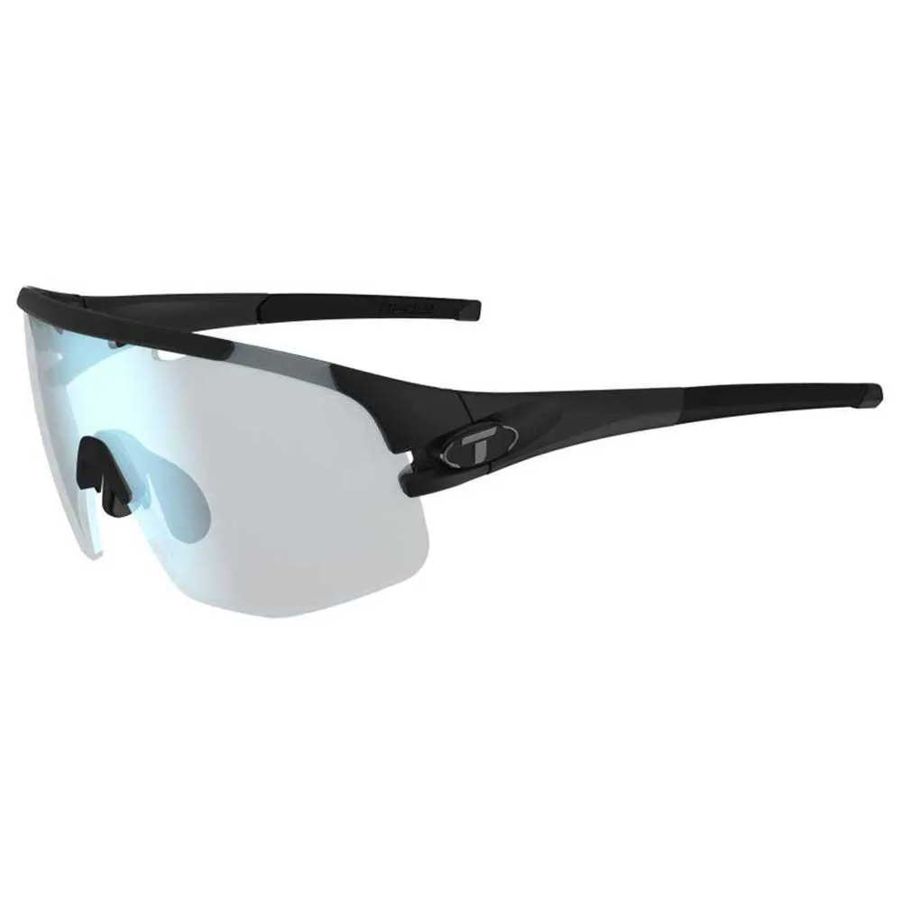 Tifosi Sledge Lite Fototec Sonnenbrille, Matte black, Clarion Blue Fototec/CAT3