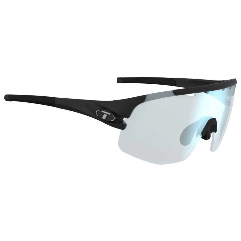 Tifosi Sledge Lite Fototec Sonnenbrille, Matte black, Clarion Blue Fototec/CAT3