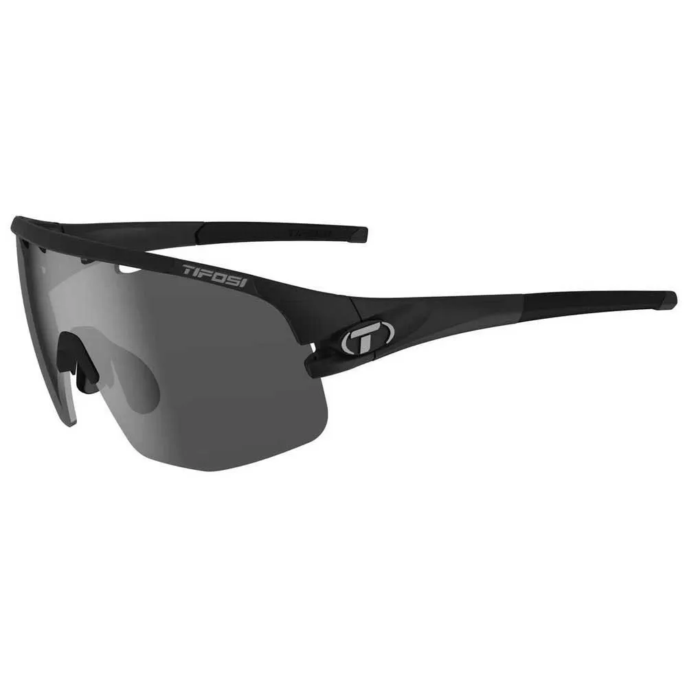 Tifosi Sledge Lite Interchangeable Sonnenbrille, Matte black, Smoke/CAT3 + AC Red/CAT2 + Clear/CAT0 Tifosi Sledge Lite Interchangeable Sonnenbrille, Matte black, Smoke/CAT3 + AC Red/CAT2 + Clear/CAT0