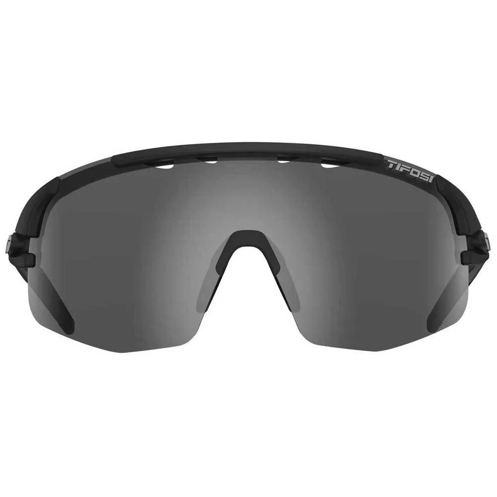 Tifosi Sledge Lite Interchangeable Sonnenbrille, Matte black, Smoke/CAT3 + AC Red/CAT2 + Clear/CAT0 Tifosi Sledge Lite Interchangeable Sonnenbrille, Matte black, Smoke/CAT3 + AC Red/CAT2 + Clear/CAT0