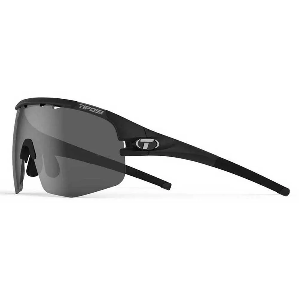 Tifosi Sledge Lite Interchangeable Sonnenbrille, Matte black, Smoke/CAT3 + AC Red/CAT2 + Clear/CAT0 Tifosi Sledge Lite Interchangeable Sonnenbrille, Matte black, Smoke/CAT3 + AC Red/CAT2 + Clear/CAT0