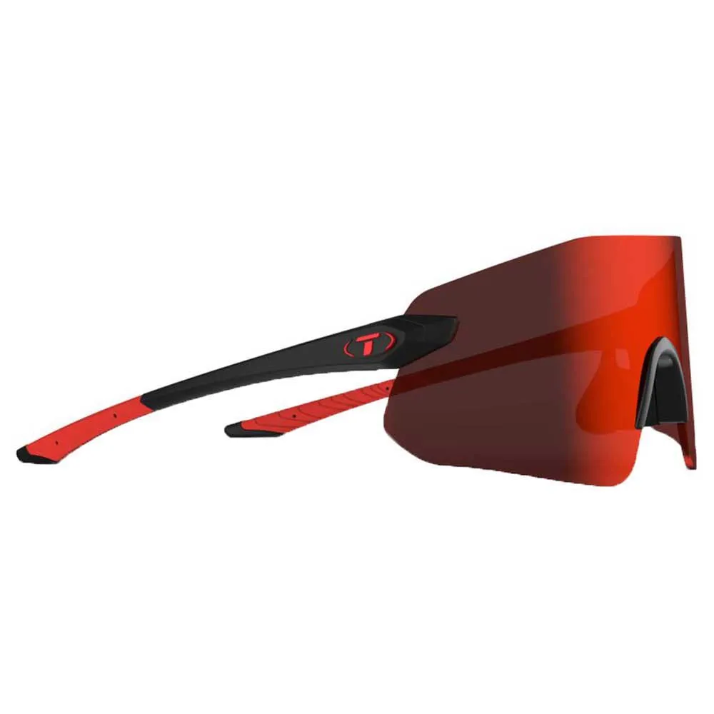 Tifosi Vogel Sl Sonnenbrille, Matte black, Smoke Red/CAT3