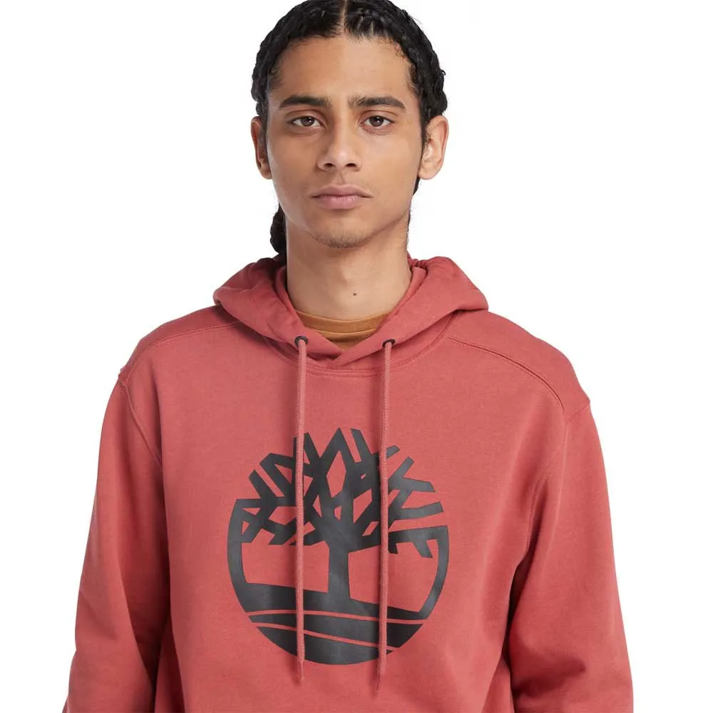 Timberland Core Tree Logo Pull Over Kapuzenpullover, Chili oil Timberland Core Tree Logo Pull Over Kapuzenpullover, Chili oil