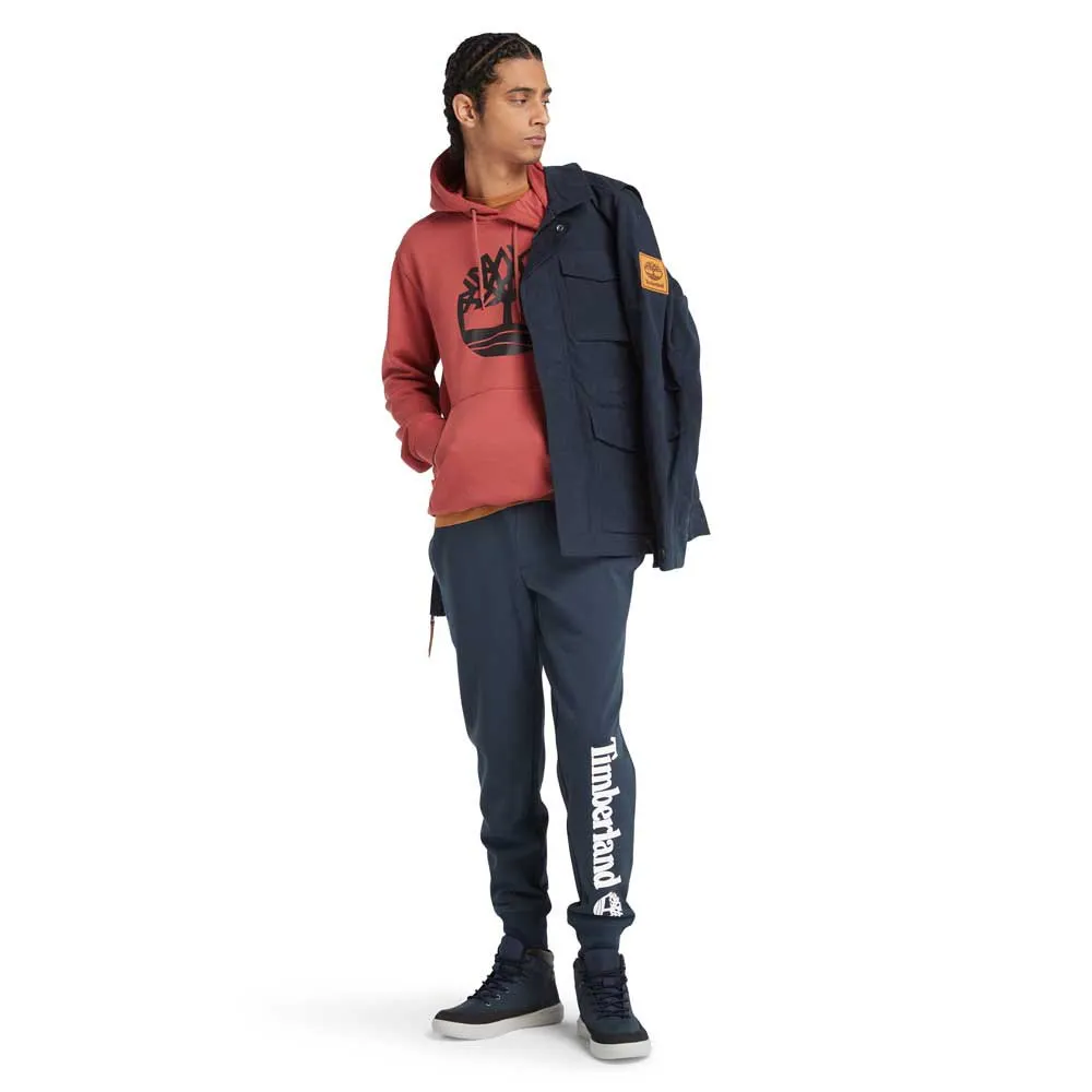 Timberland Core Tree Logo Pull Over Kapuzenpullover, Chili oil Timberland Core Tree Logo Pull Over Kapuzenpullover, Chili oil