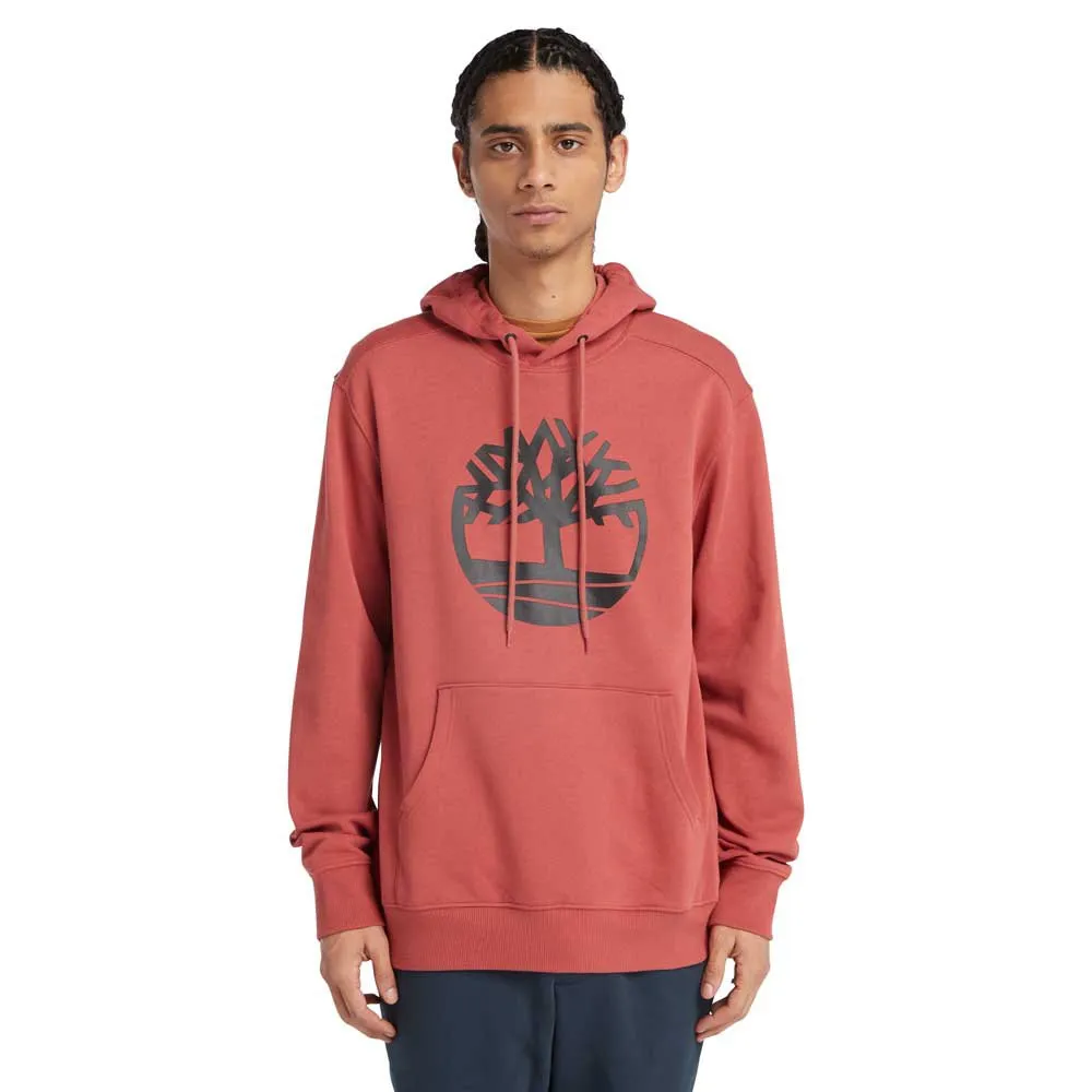 Timberland Core Tree Logo Pull Over Kapuzenpullover, Chili oil Timberland Core Tree Logo Pull Over Kapuzenpullover, Chili oil