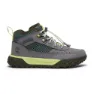 Timberland Greenstride Motion 6 Bungee Jugend-wanderschuhe, Medium grey suede, EU 35