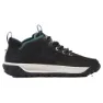 Black nubuck / white