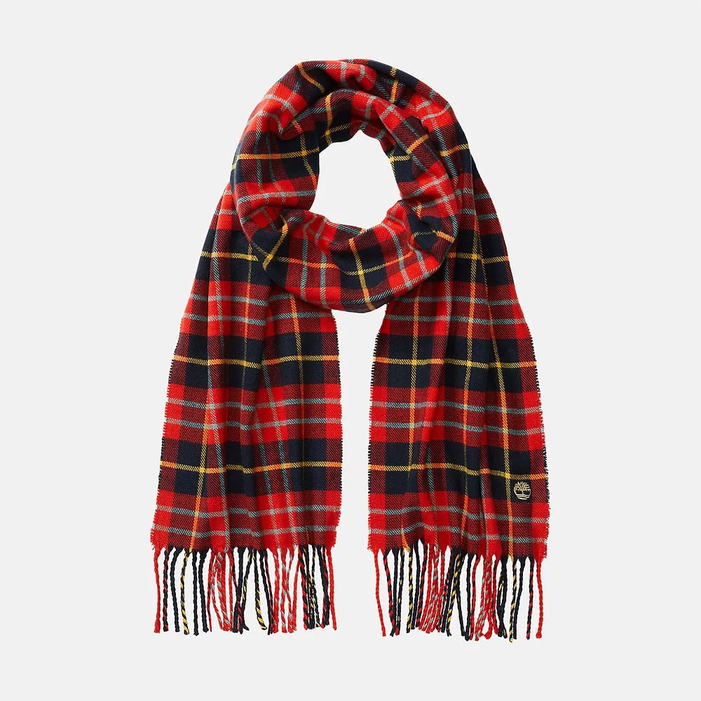 Timberland Plaid Smart Casual Schal, Aura orange Timberland Plaid Smart Casual Schal, Aura orange