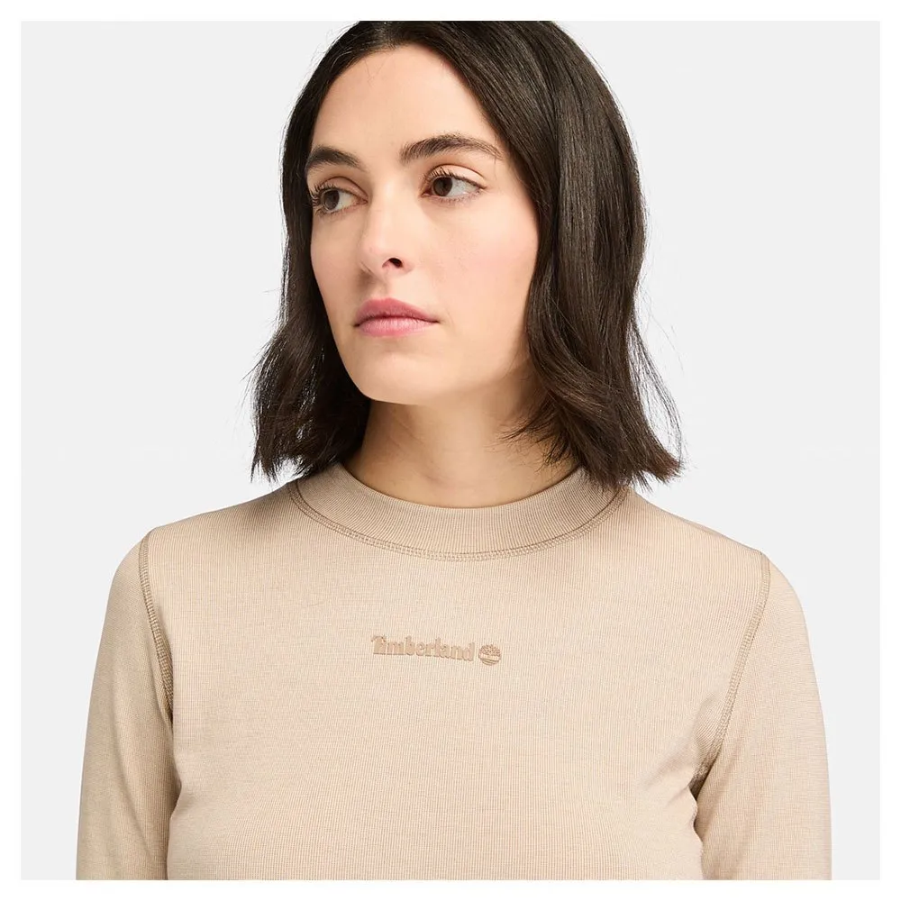 Timberland Polartec Wicking Langarm-t-shirt, Angora / taupe