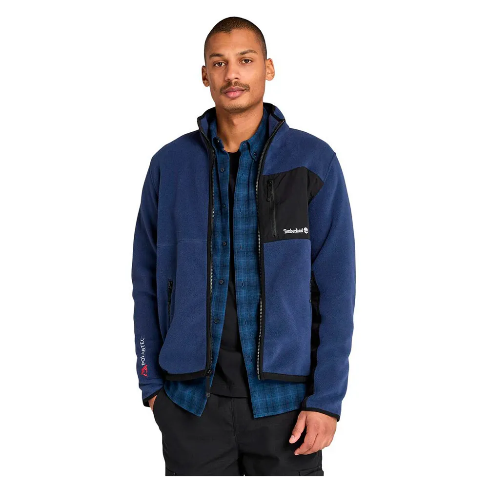 Timberland Sherburne Polartec 200 Mix Media Fleece Mit Durchgehendem Reißverschluss Timberland Sherburne Polartec 200 Mix Media Fleece Mit Durchgehendem Reißverschluss