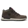 Dark brown nubuck