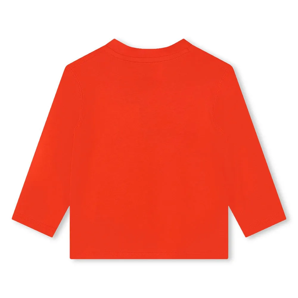 Timberland T60251 Langarm-t-shirt, Tangello, 18MON