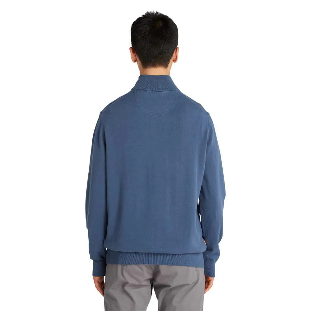 Timberland Williams River Cotton Yd Halbreißverschluss-sweatshirt, Dark denim Timberland Williams River Cotton Yd Halbreißverschluss-sweatshirt, Dark denim