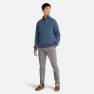 Timberland Williams River Cotton Yd Halbreißverschluss-sweatshirt, Dark denim