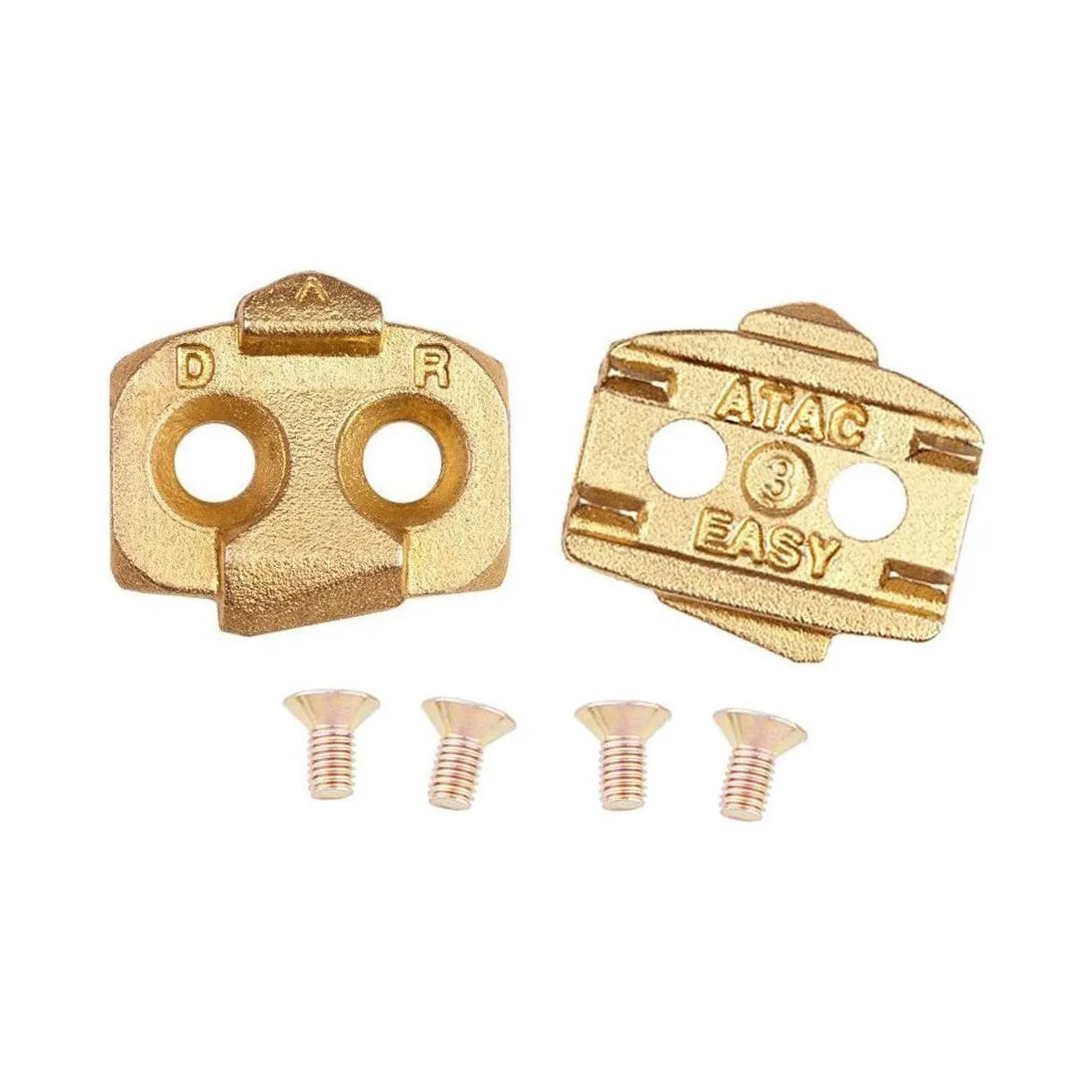 Time ATAC EASY Cleats with 10° Release Angle, Gold Time ATAC EASY Cleats with 10° Release Angle, Gold