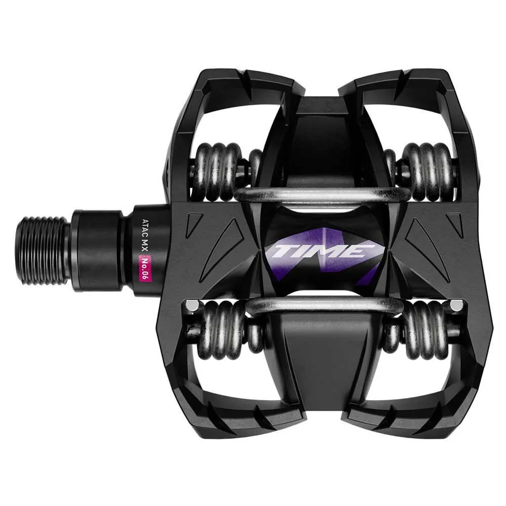 Time Mx 6 Atac Standard Pedale, Black purple, One Size Time Mx 6 Atac Standard Pedale, Black purple, One Size