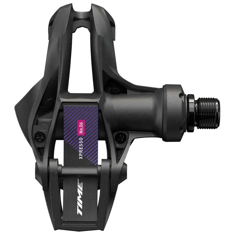 Time Xpresso 6 Iclic Free Cleats Pedale, Black / purple, One Size Time Xpresso 6 Iclic Free Cleats Pedale, Black / purple, One Size