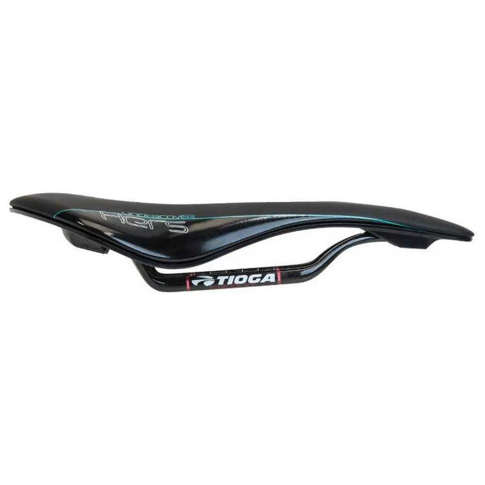 Tioga Carbon Hts Sattel, Opaque black, 153mm
