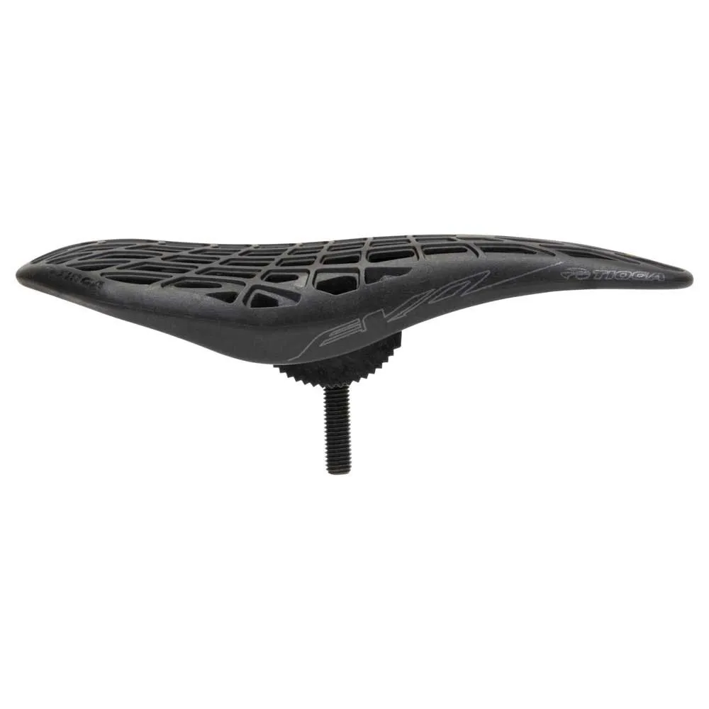 Tioga D-spyder Evo Pivotal Sattel, Black, 100mm Tioga D-spyder Evo Pivotal Sattel, Black, 100mm