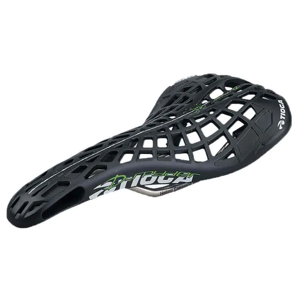 Tioga D-spyder Original Sattel, Black, 130mm
