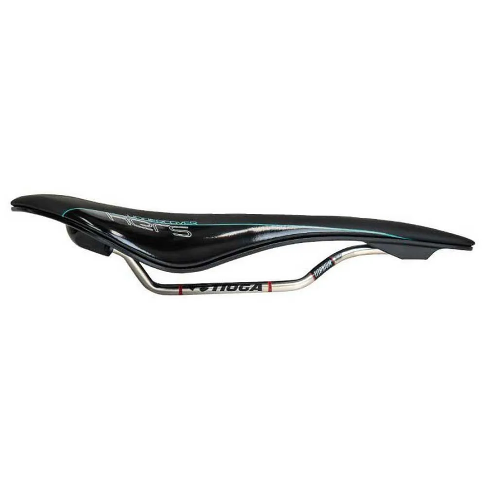 Tioga Titane Sattel, Opaque black, 153mm Tioga Titane Sattel, Opaque black, 153mm