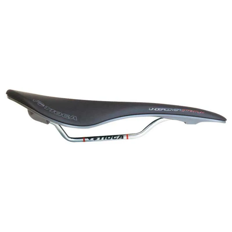 Tioga Undercover Stratum Cromo Sattel, Black, 140mm Tioga Undercover Stratum Cromo Sattel, Black, 140mm