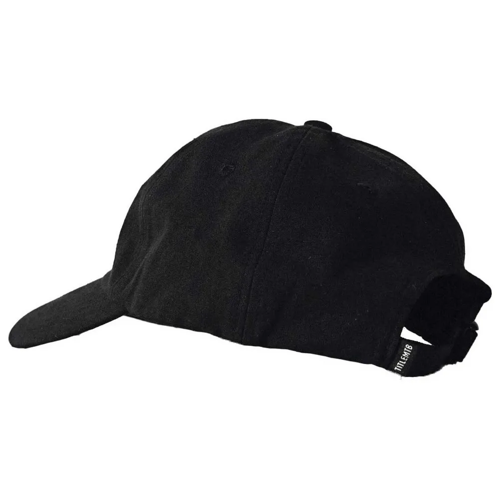 Title Dad Logo Kappe, Black