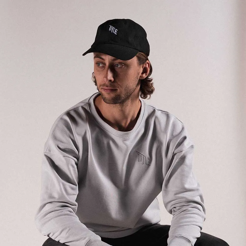 Title Dad Logo Kappe, Black