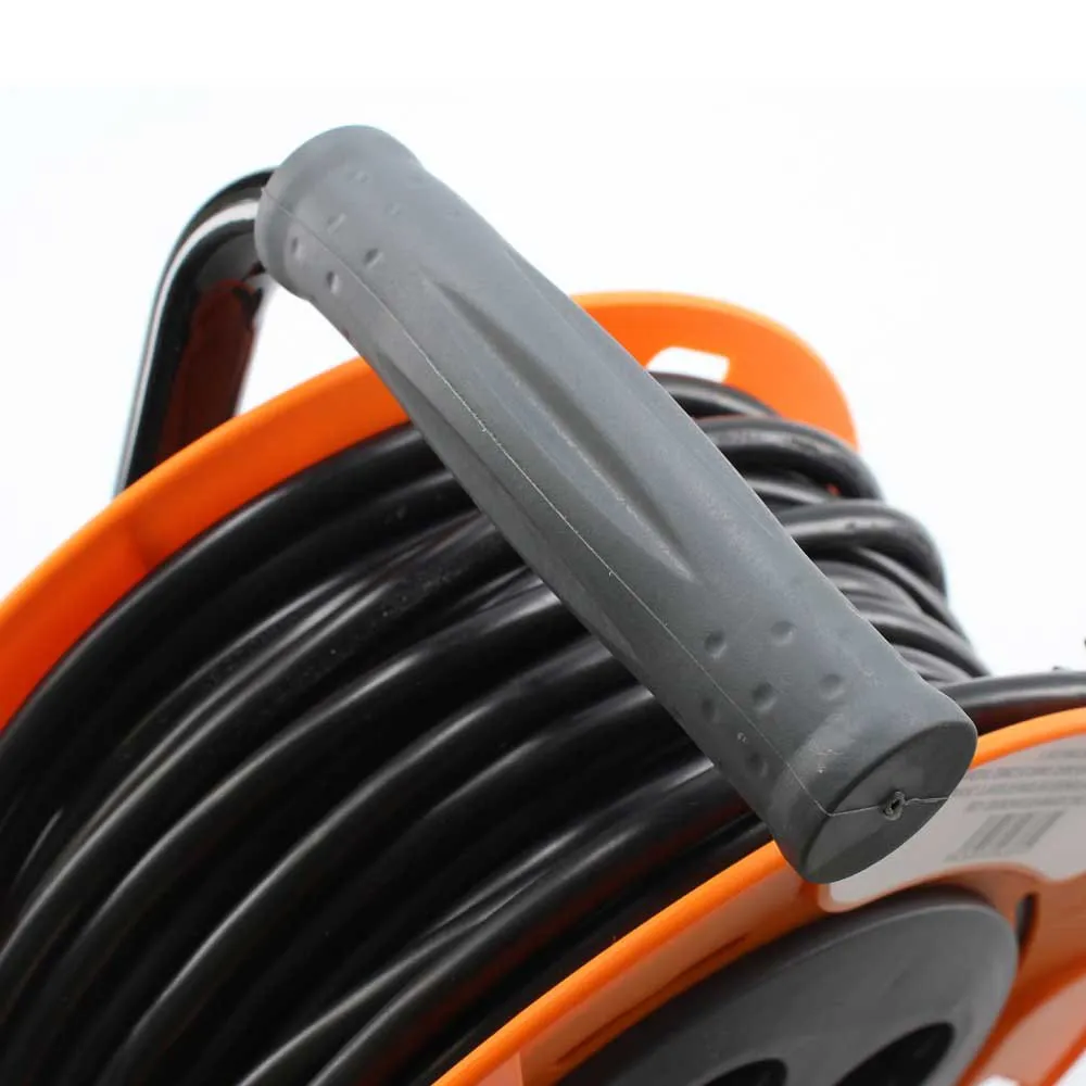 Tm Electron Tmuad225 4 Outlets 25 M Kabeltrommel, Orange, One Size Tm Electron Tmuad225 4 Outlets 25 M Kabeltrommel, Orange, One Size