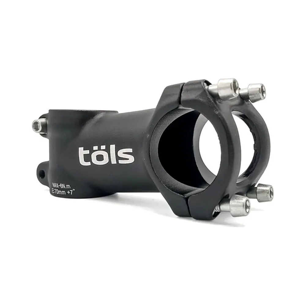 Töls 3d Forged Aluminium 31.8 Mm Fahrradvorbau, Black, 110mm, 7º Töls 3d Forged Aluminium 31.8 Mm Fahrradvorbau, Black, 110mm, 7º