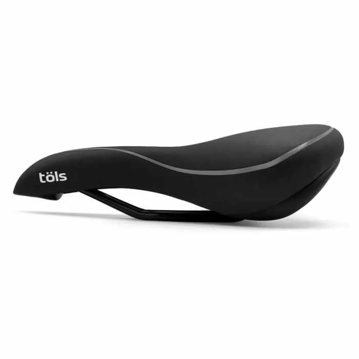 Töls Comfort City Sattel, Black, One Size Töls Comfort City Sattel, Black, One Size