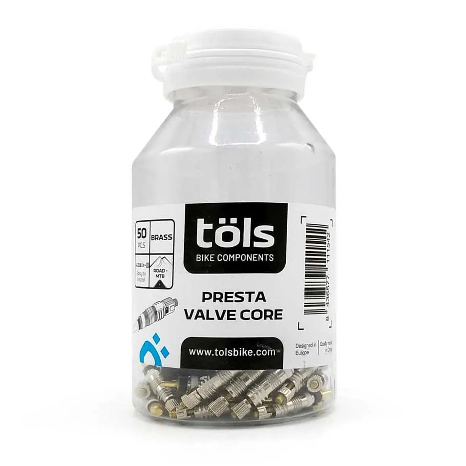 Töls Presta Ventilkern 50 Einheiten, Gold, One Size Töls Presta Ventilkern 50 Einheiten, Gold, One Size