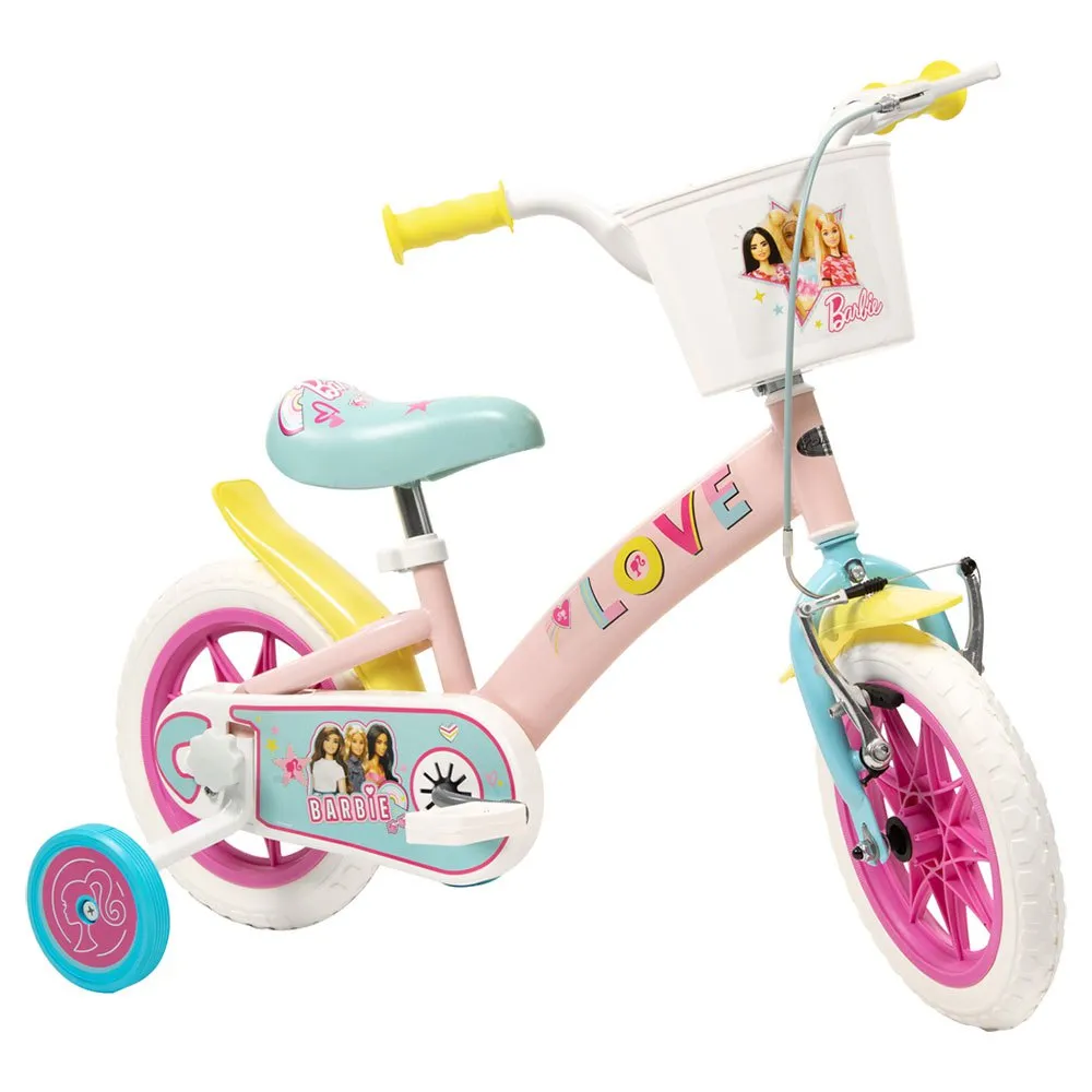 Toimsa Bikes 12´´ En71 Barbie Fahrrad, Multicolor, 3-4Y