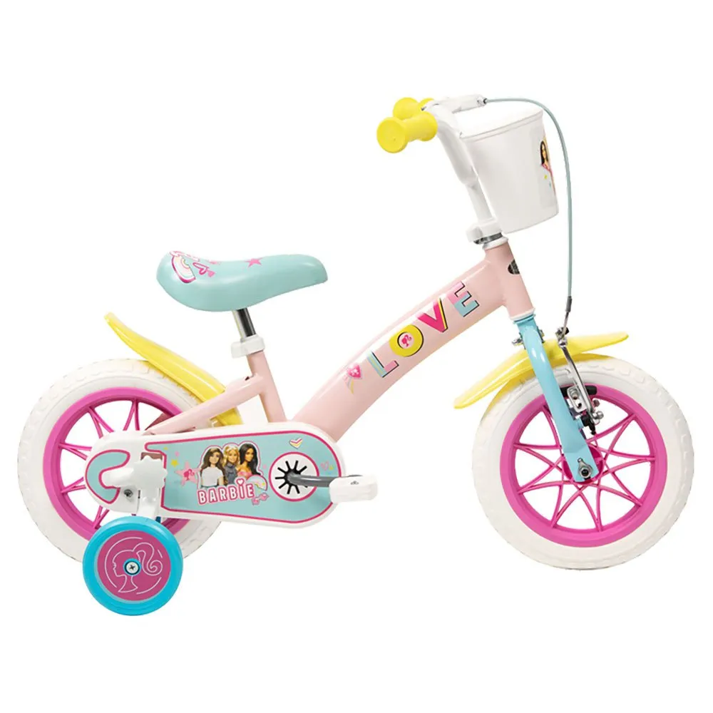 Toimsa Bikes 12´´ En71 Barbie Fahrrad, Multicolor, 3-4Y