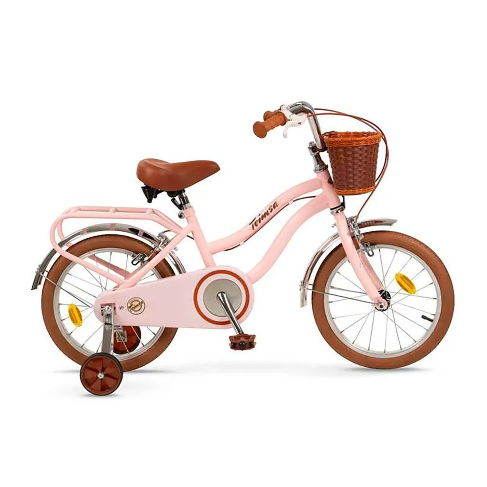 Toimsa Bikes 16´´ Fahrrad, Vintage pink, 5-7Y Toimsa Bikes 16´´ Fahrrad, Vintage pink, 5-7Y