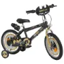 Toimsa Bikes Batman 16´´ Fahrrad, Black, 5-7Y