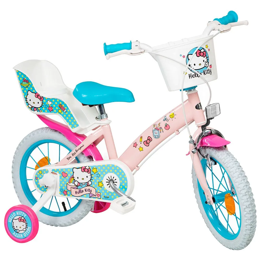 Toimsa Bikes Hello Kitty 14´´ Fahrrad, Pink, 4-5Y Toimsa Bikes Hello Kitty 14´´ Fahrrad, Pink, 4-5Y