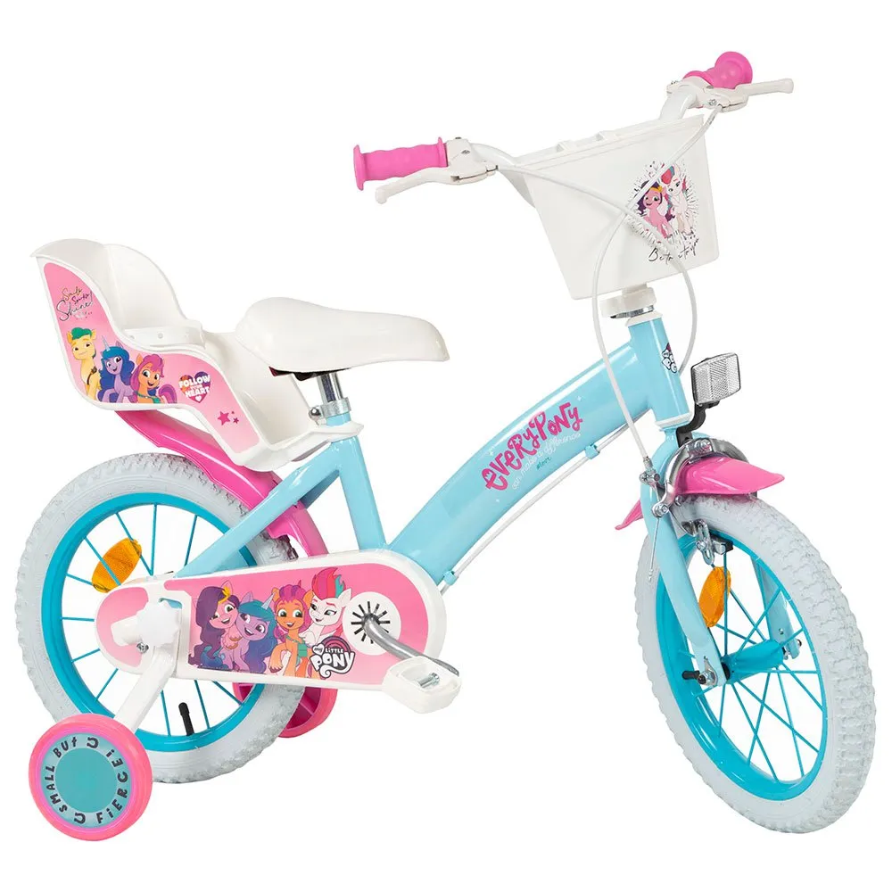 Toimsa Bikes My Little Pony 14´´ Fahrrad, Sky blue, 4-5Y Toimsa Bikes My Little Pony 14´´ Fahrrad, Sky blue, 4-5Y