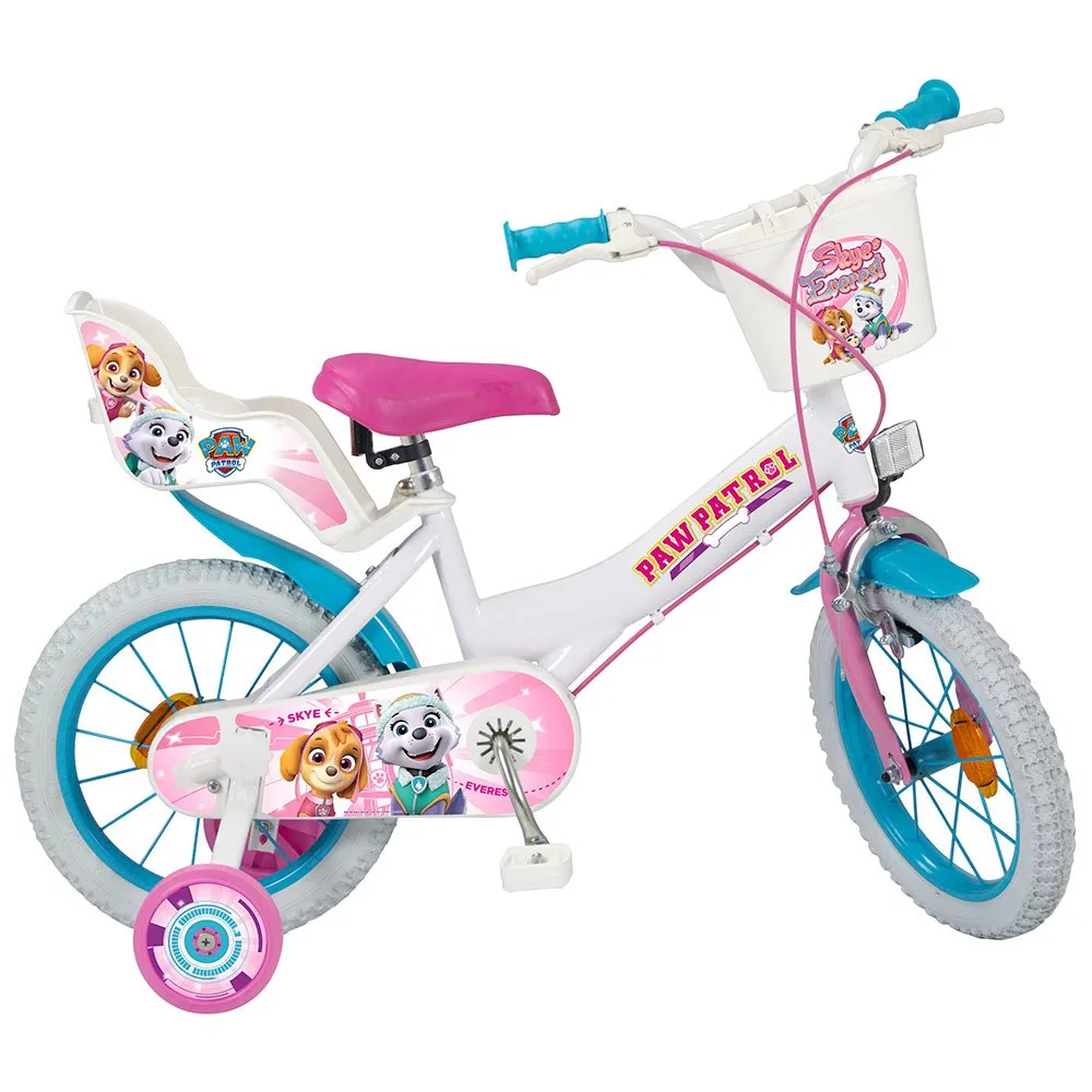 Toimsa Bikes Paw Patrol 14´´ Fahrrad, White, 4-5Y Toimsa Bikes Paw Patrol 14´´ Fahrrad, White, 4-5Y