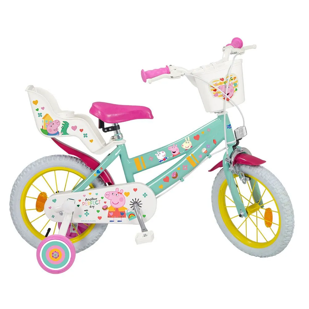 Toimsa Bikes Peppa Pig 14´´ Fahrrad, Blue marine, 4-5Y Toimsa Bikes Peppa Pig 14´´ Fahrrad, Blue marine, 4-5Y