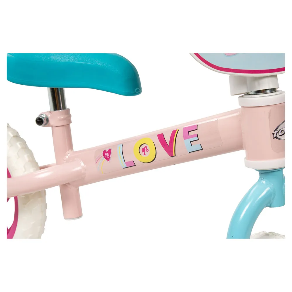 Toimsa Bikes Rider Bike 10´´ Barbie Fahrrad, Multicolor, 24MON-3Y